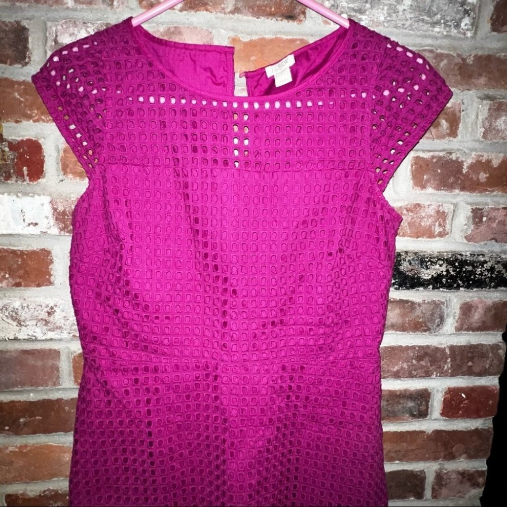 J crew Factory Eyelet Dress - Picture 5 of 7